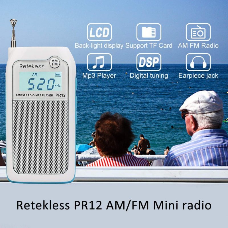 Retekess Pr Mini Battery Operated Am Fm Radio Ardy Komputer